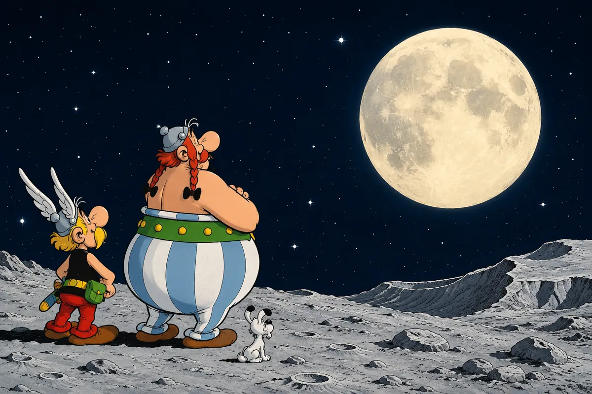 Couverture guide ordre de lecture Astérix — albums classés chronologiquement