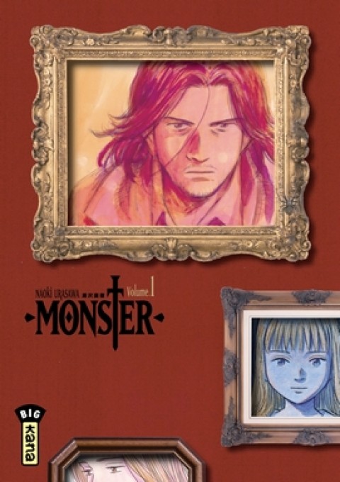 Couverture du manga Monster Intégrale Deluxe tome 1 de Naoki Urasawa, éditions Kana